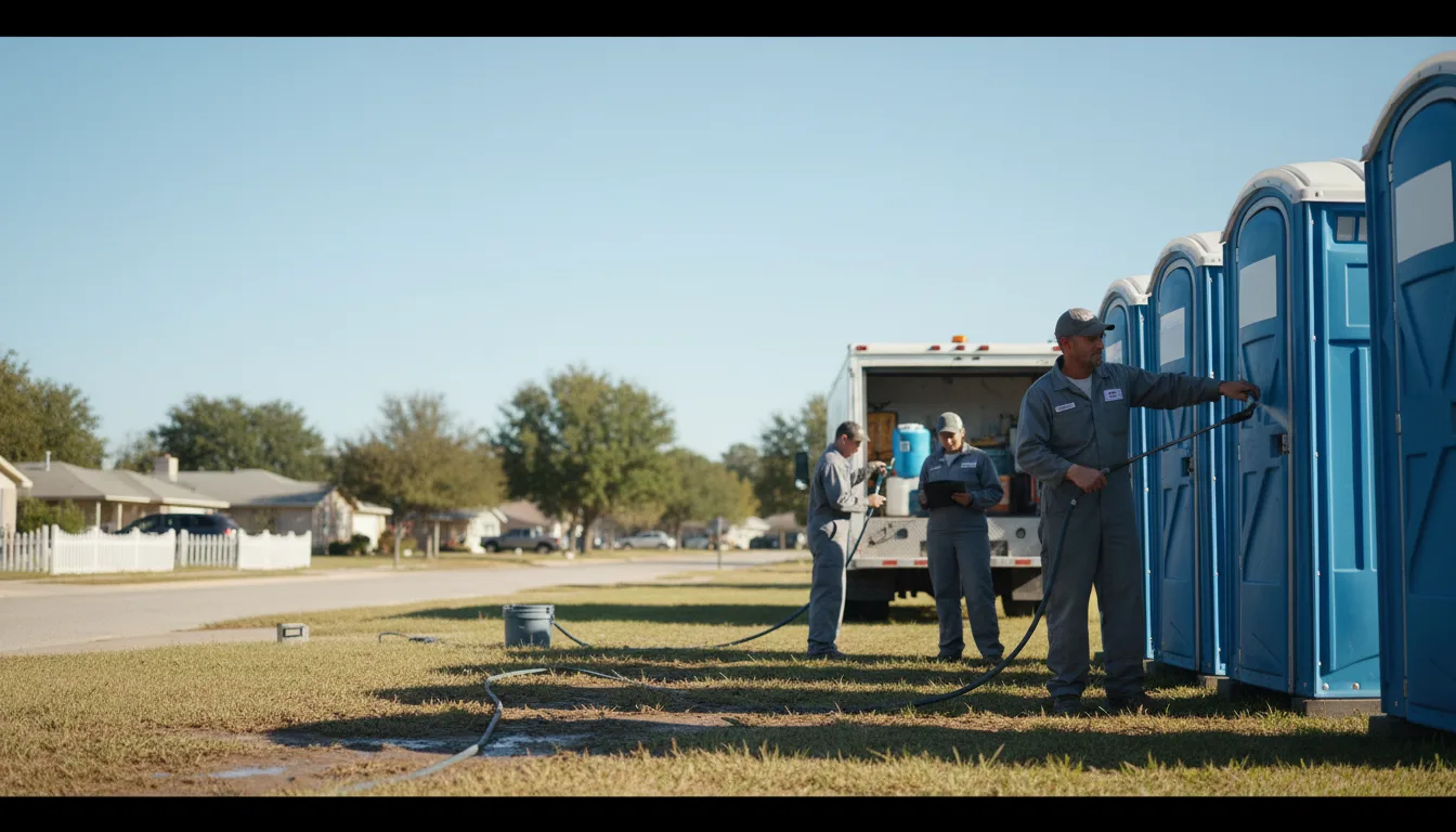 Long-Term Portable Toilet Rental in Rawson, OH near me
